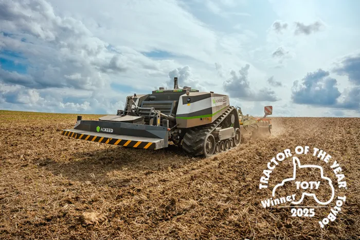 AgXeed AgBot 5.115T2 vinner TotyBot 2025